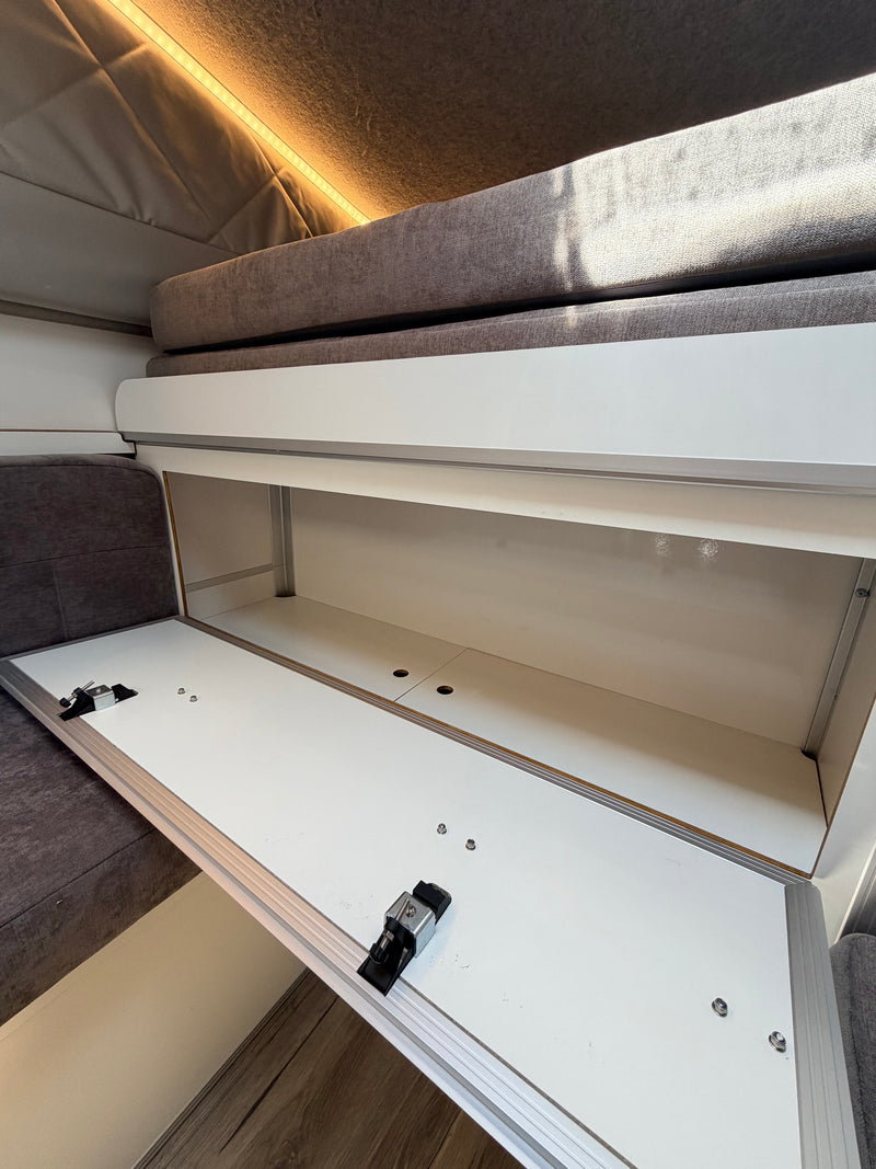 Cellule ORMO One montée sur un pick-up extra cabine