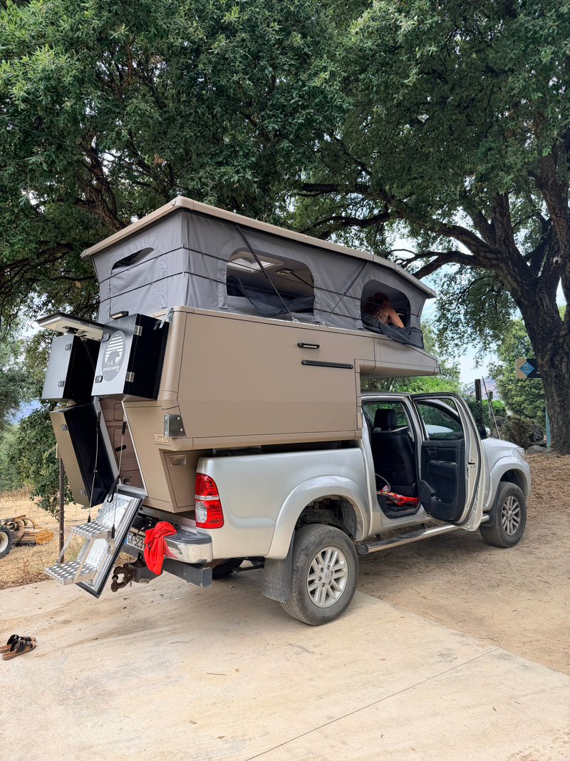 Cellule ORMO One montée sur un Toyota Hilux