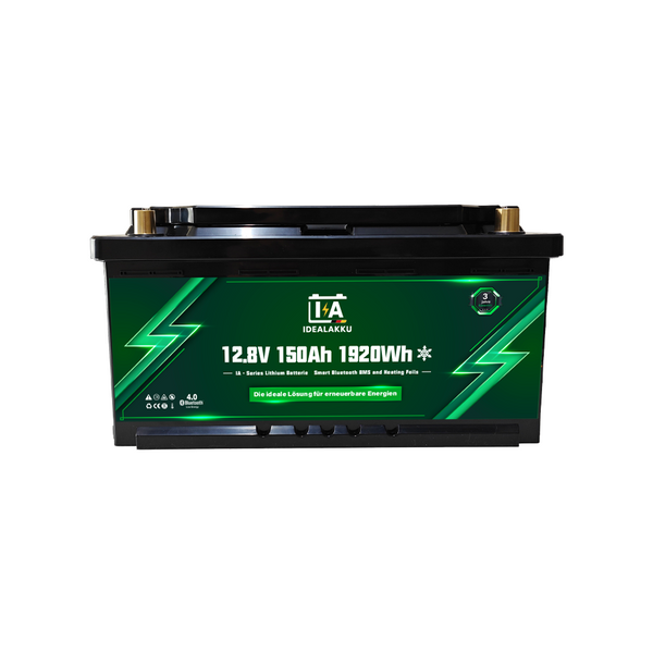 Batterie Lithium LiFePO4 12V 150Ah – Bluetooth & auto-chauffante