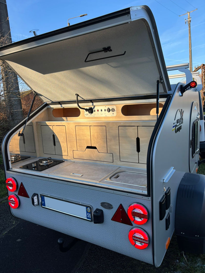 Cuisine de la mini-caravane Simpledrop